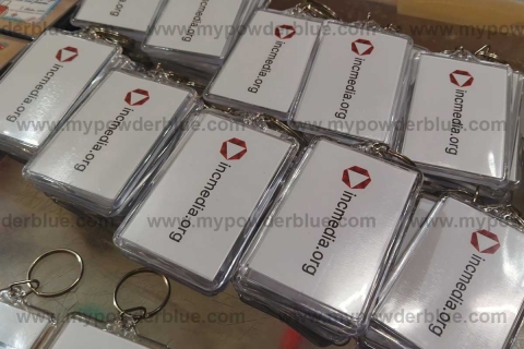 Big Rectangular Acrylic Keychains sample