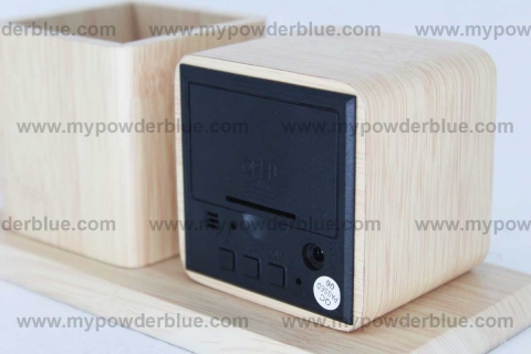 Digital Desk Alarm Clock with Pen Holder #11 shot