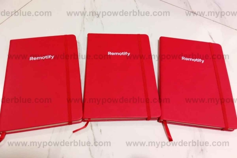 GLENN Pocket Notebooks with Elastic Band sample