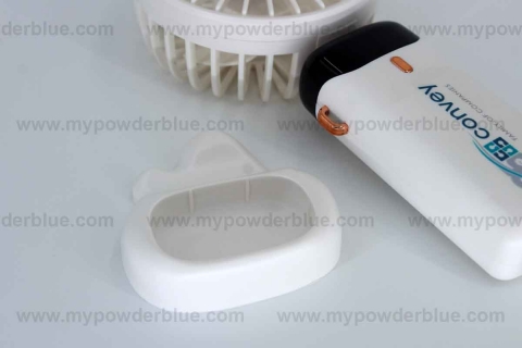 Handheld Rechargeable USB Fan with Stand and Lanyard shot