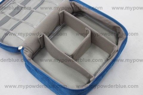 Large Travel Pouch for Power Banks, Gadgets, and Cables shot