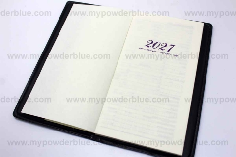 2027 Leatherette Mini Planners 1 shot