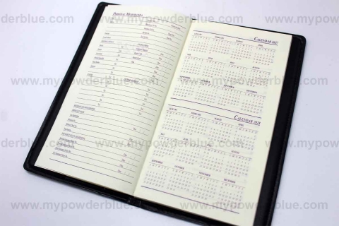 2027 Leatherette Mini Planners 1 shot