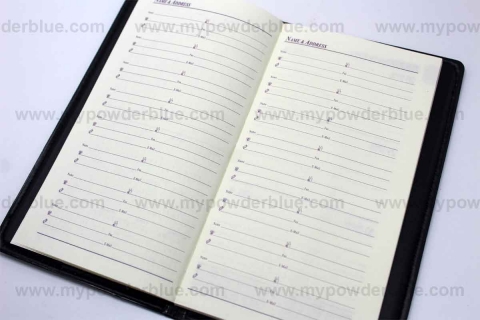 2027 Leatherette Mini Planners 1 shot