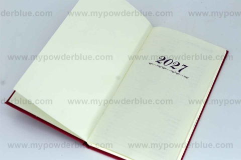 2027 Leatherette Mini Planners 2 shot