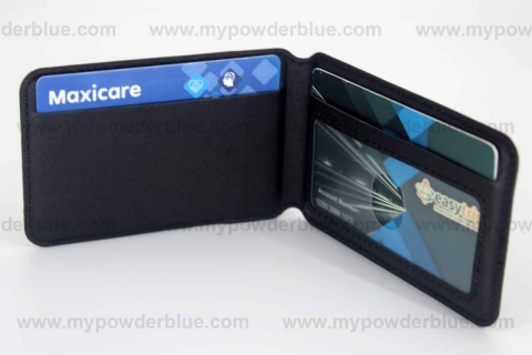 MagSafe-Compatible Leatherette Phone Stands with Card Slots shot