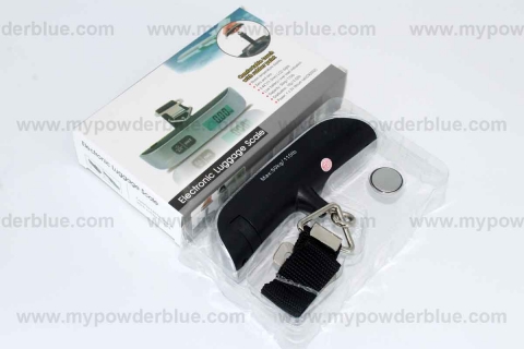 Portable Digital Luggage Scale, 50 kg Max shot