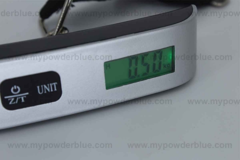 Portable Digital Luggage Scale, 50 kg Max shot