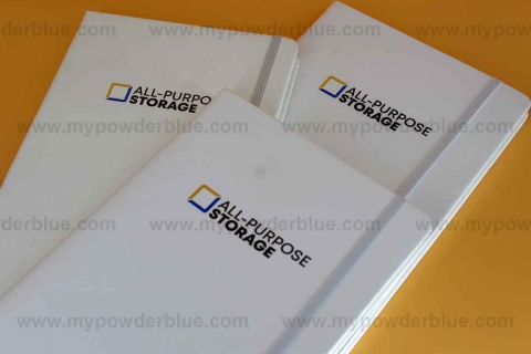 RAM A5 Hard Cover Notebooks with Band sample
