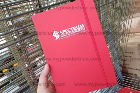 RAM A5 Hard Cover Notebooks with Band sample