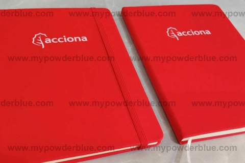 RAM A5 Hard Cover Notebooks with Band sample
