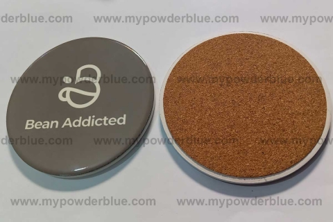 Round Ceramic Coasters sample