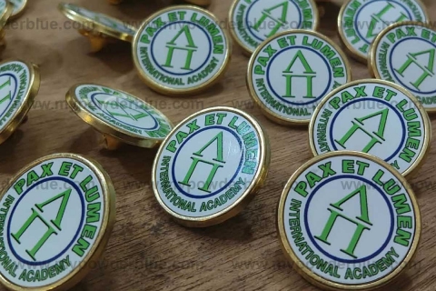 Round Metal Lapel Pins sample
