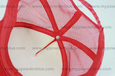 Single Tone Breathable Truckers Hats shot