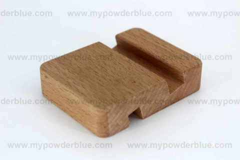 Small Wooden Mobile Phone Stands shot