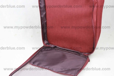 Trolley-Ready Shoe Bags with 3 Extra Compartments shot