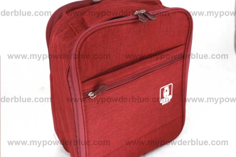 Trolley-Ready Shoe Bags with 3 Extra Compartments shot