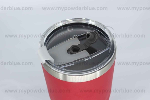 YETI Double Wall Stainless Tumblers with Triangular Patterns shot