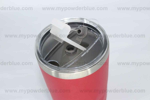 YETI Double Wall Stainless Tumblers with Triangular Patterns shot
