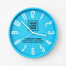 Customized 12 inches Wall Clocks with Slim Frame