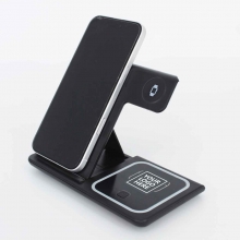 Customized 3-in-1 Foldable Wireless Charging Station