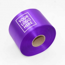 Customized 4 inches x 100 yards Satin Ribbons