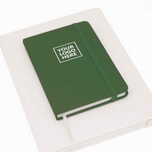 Customized GLENN Pocket Notebooks with Elastic Band