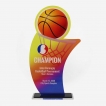 12 inches Acrylic Trophies for Ball Games Design #1