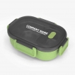Lunch Boxes with Partition and Spoon